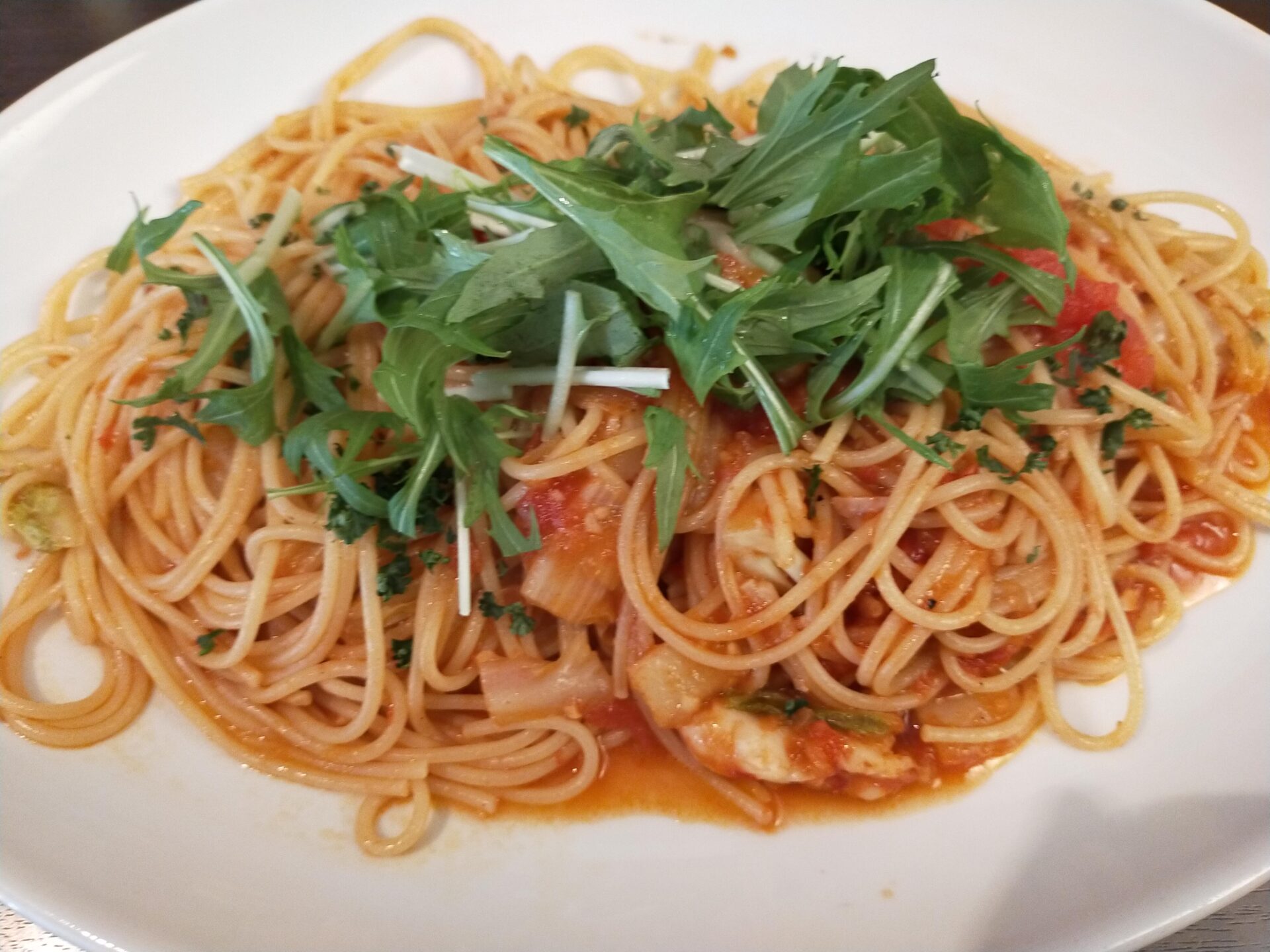 しょっつるスパゲッティ